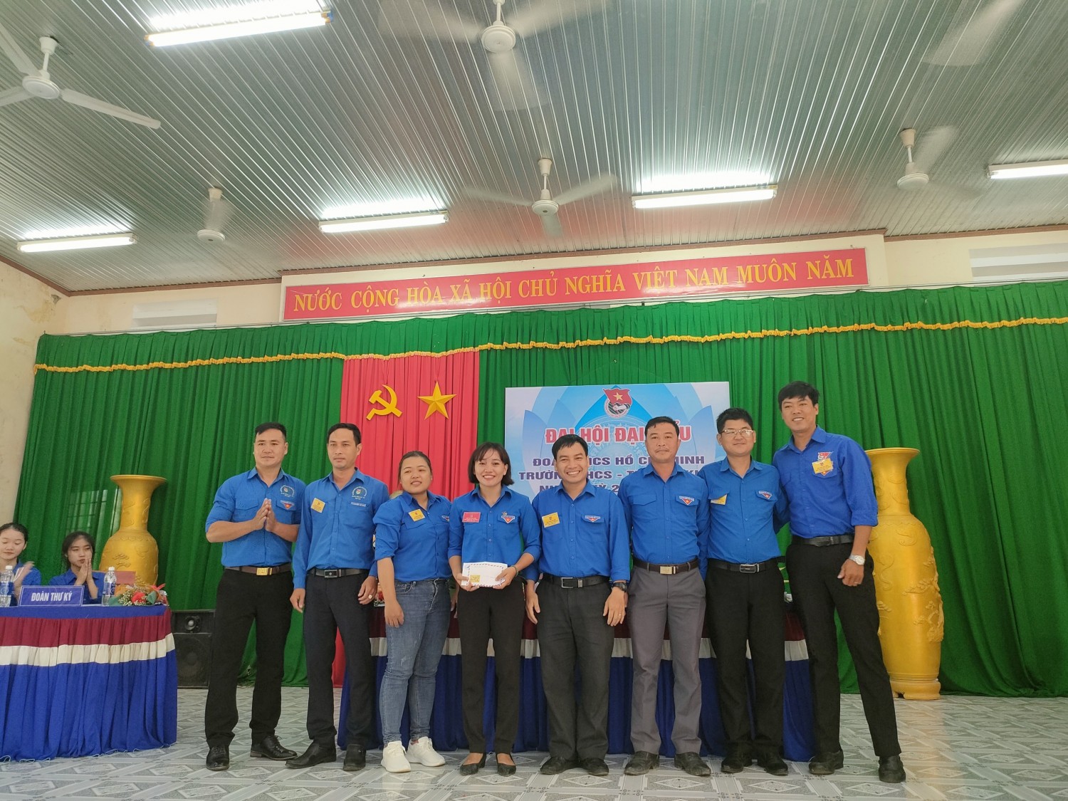 Đại hội đại biểu Đoàn TNCS Hồ Chí Minh Trường THCS Nguyễn Duy Hiệu nhiệm kỳ 2022 – 2023